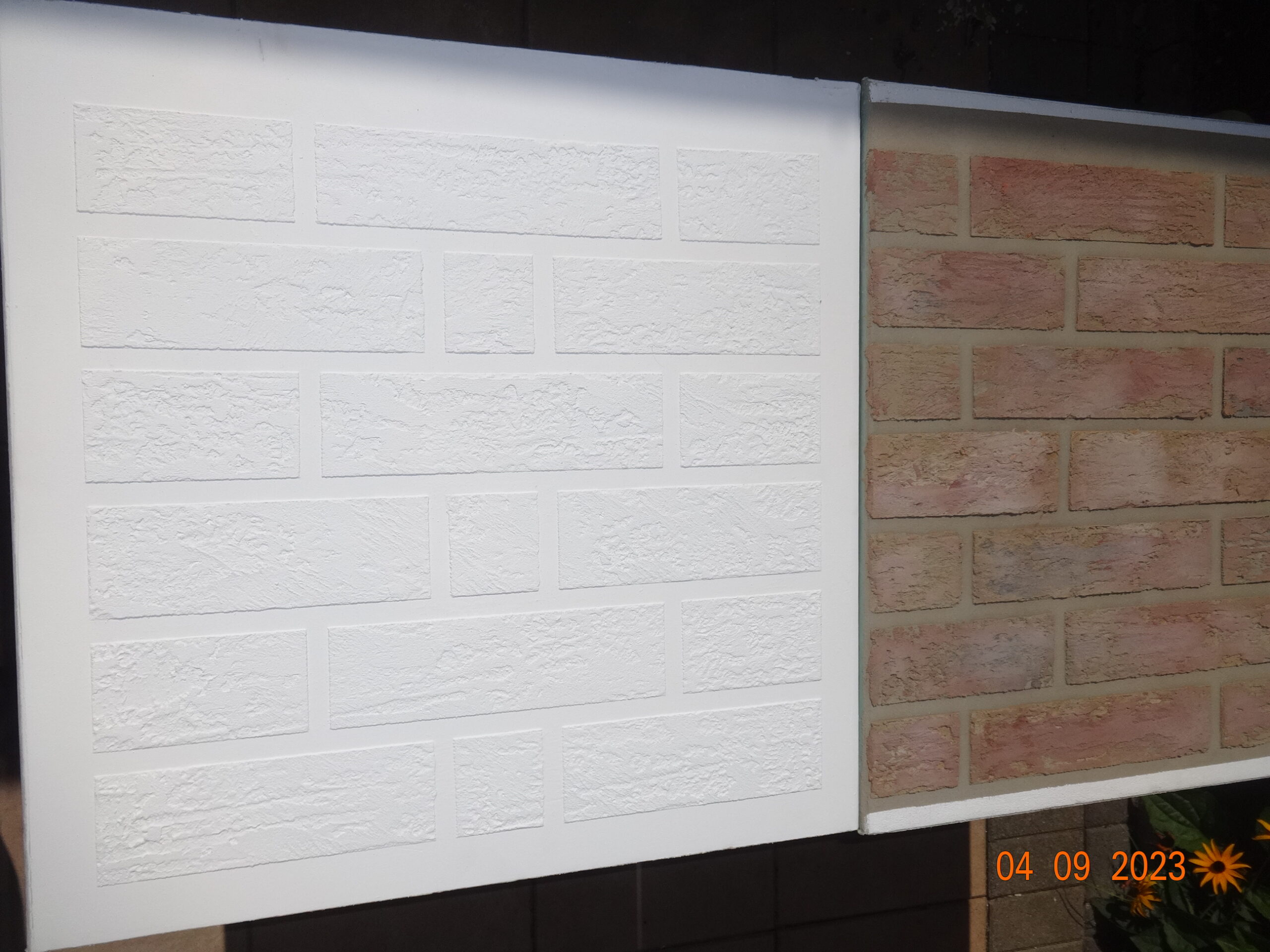 unterschiedliche Klinker Optiken