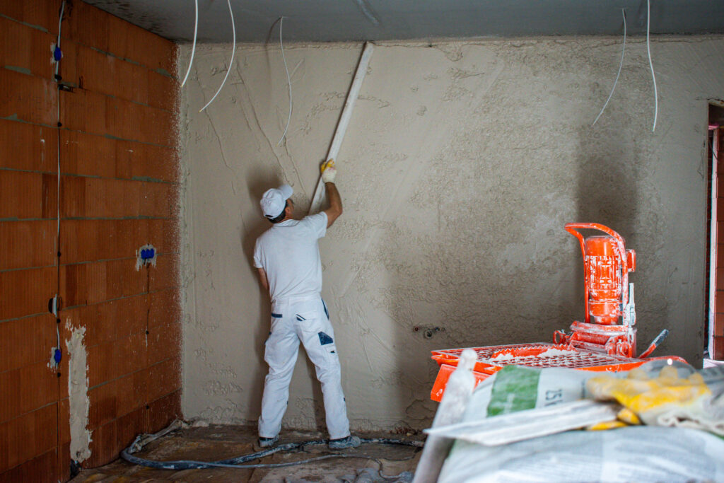Innenputz Arbeiten